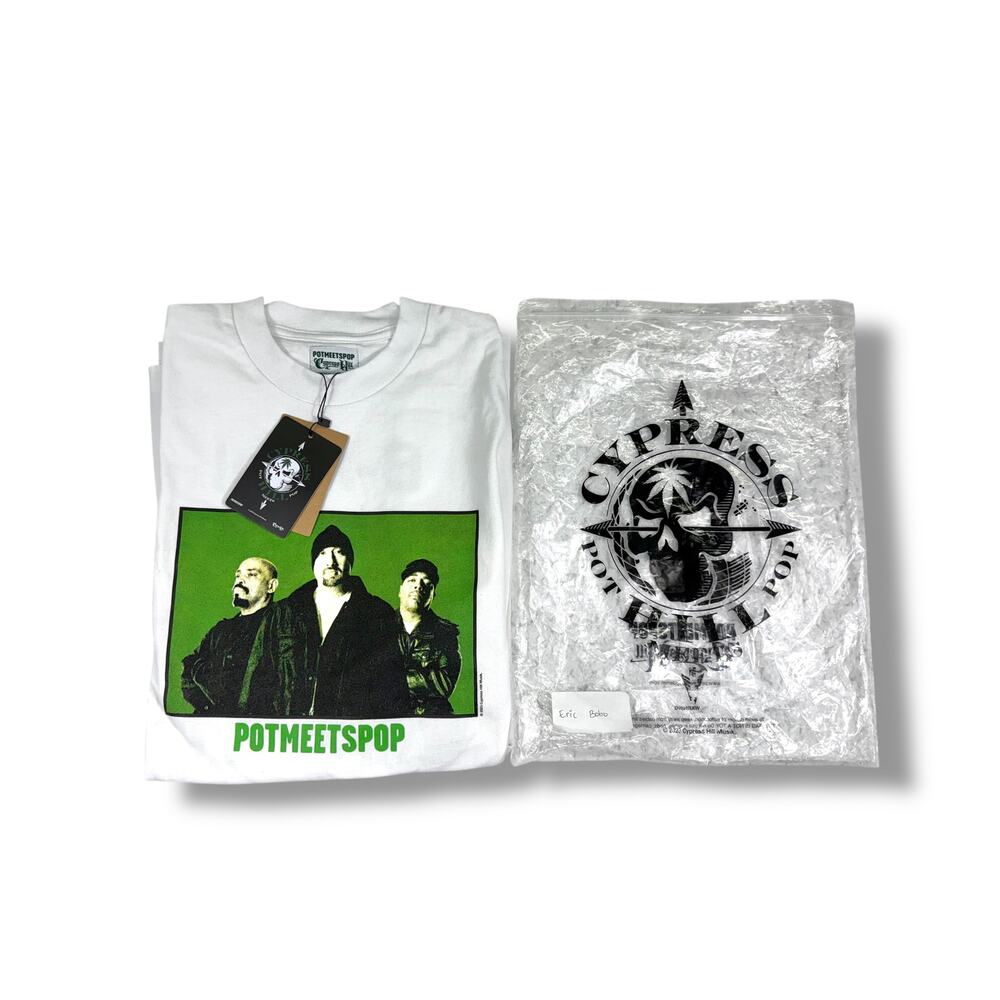 NWT Cypress Hill T-Shirt Men's LARGE Pot Meets Pop Exclusive RARE